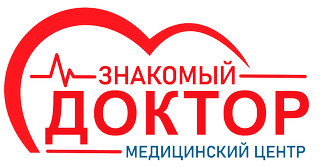 Логотип Медицинский центр Знакомый доктор